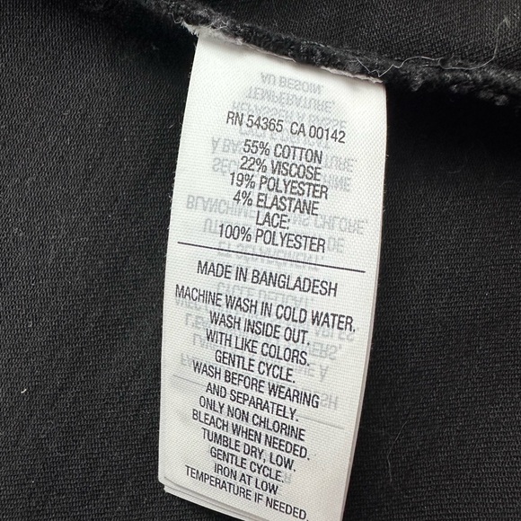 🖤 Nygård Black Crochet Sleeve & Back Jacket - Picture 9 of 12